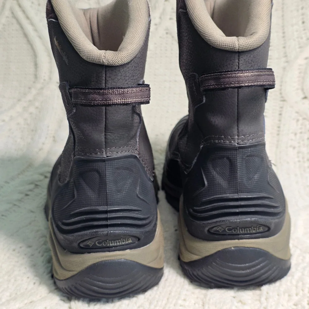 Columbia Bugaboot II Winter Snow Boots Brown Waterproof 200g Insulated Mens 11